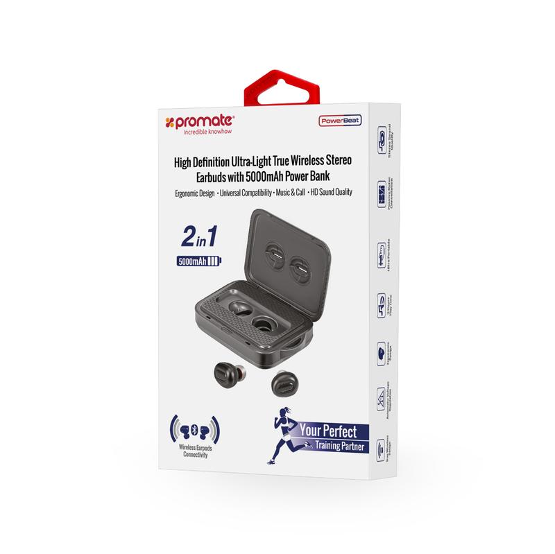 Promate High Definition Ultra Light True Wireless