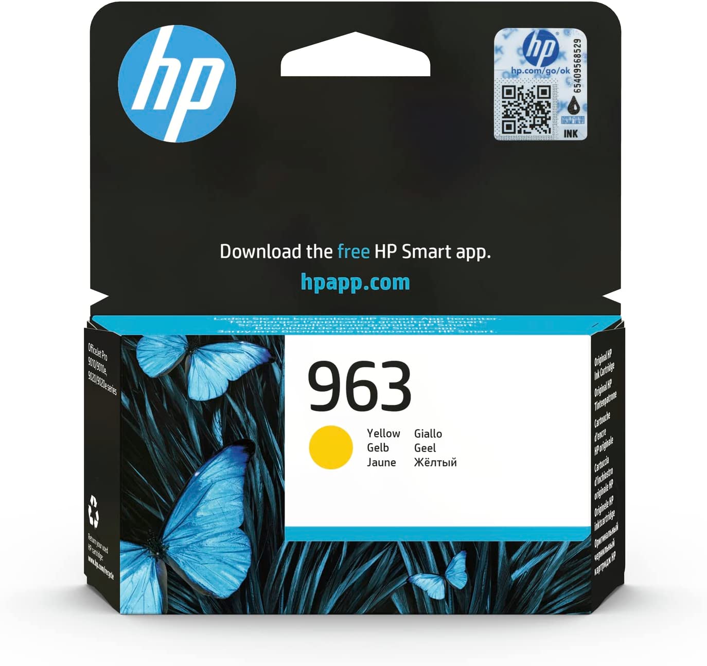 HP Ink 963 Yellow 