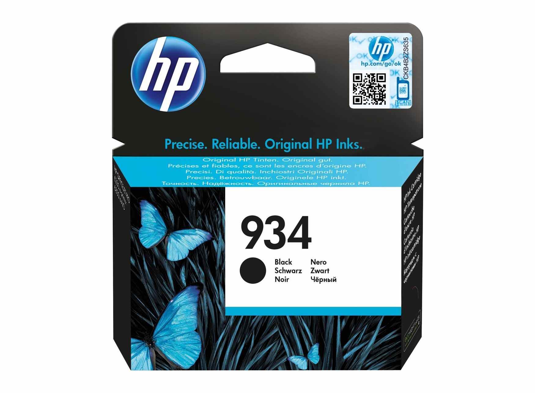 hp ink 934 black