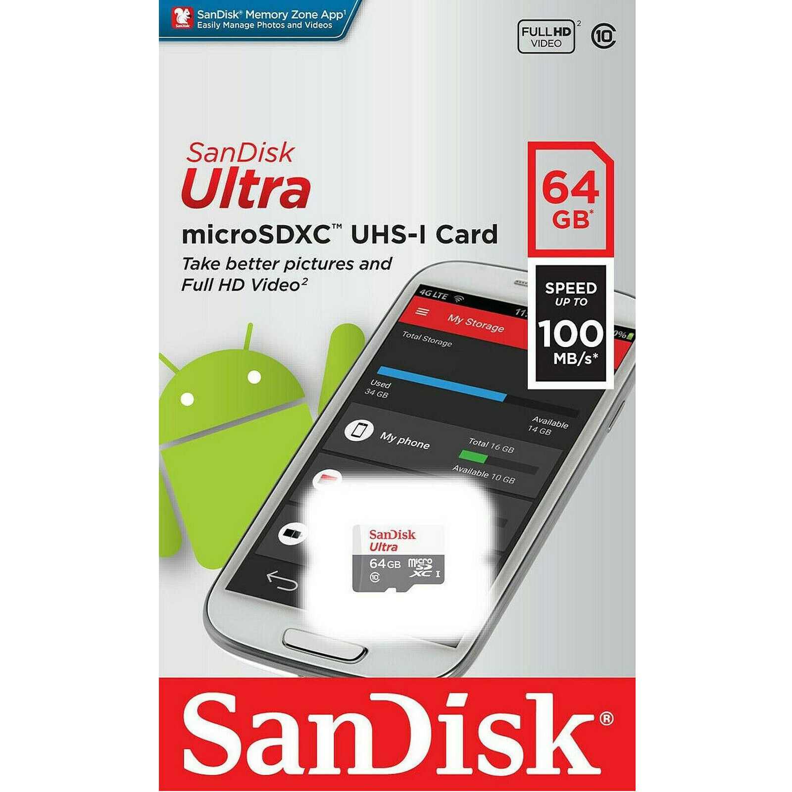 Scandisk Memory Card 64gb