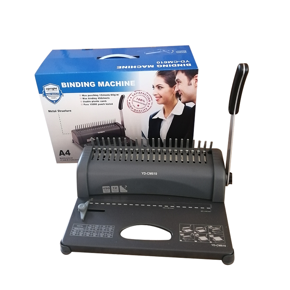 COMB BINDING MACHINE A4  YD-CM 610