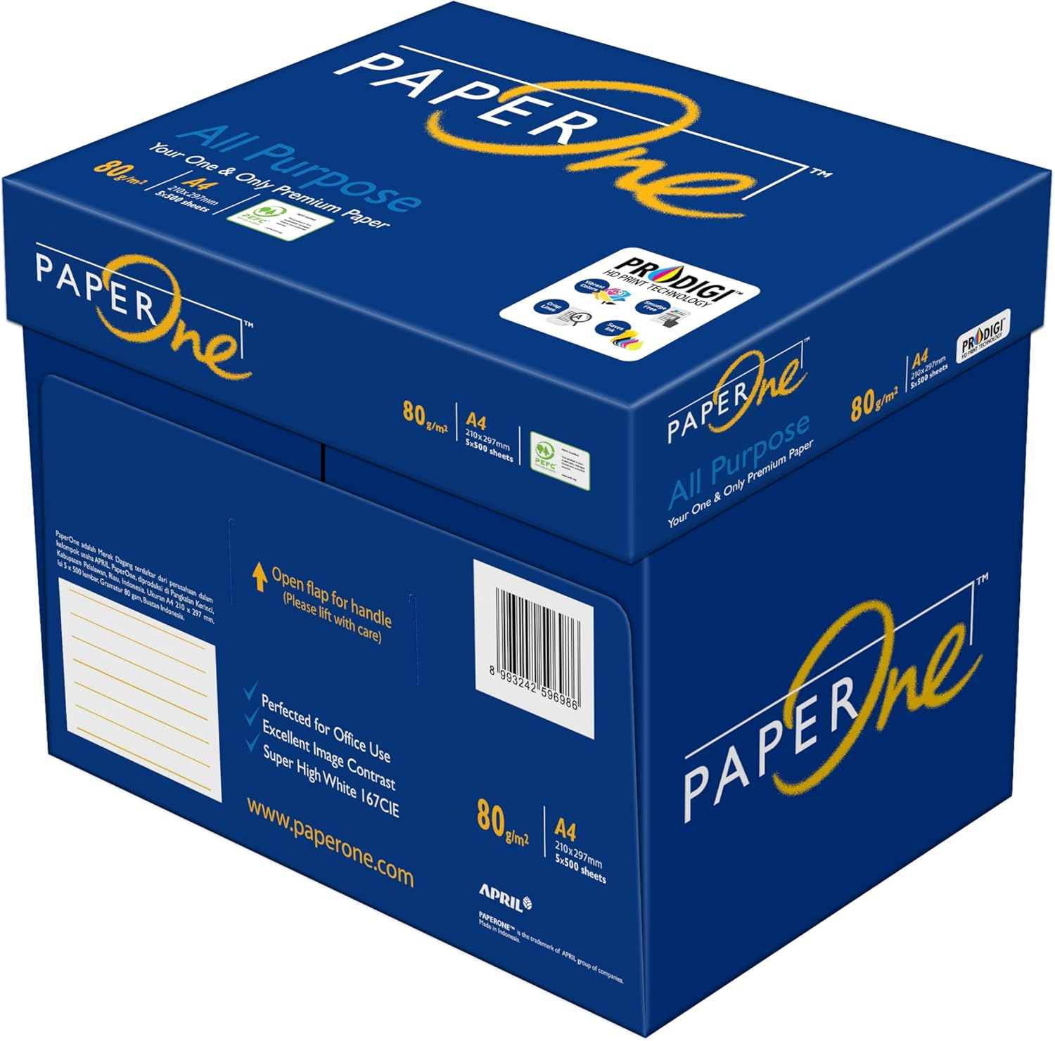 PAPER ONE A4 SHEET - BOX