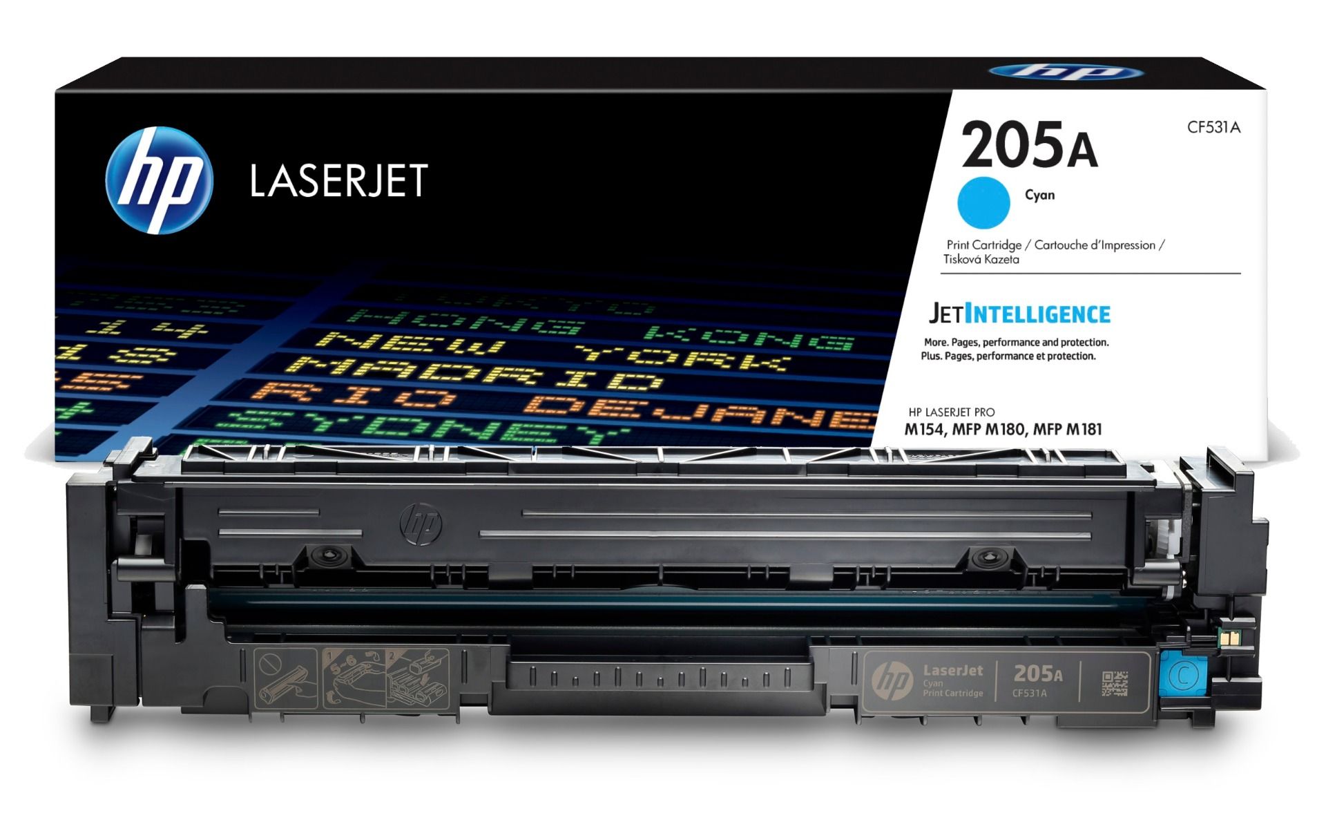 Hp toner 205a cyan original